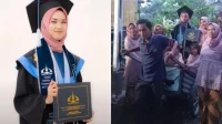Wisuda Penuh Haru: Penghormatan untuk Ayah yang Jadi Pengepul Rongsok