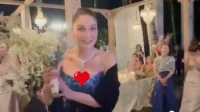 Luna Maya Lempar Buket Usai Menikah dengan Maxime