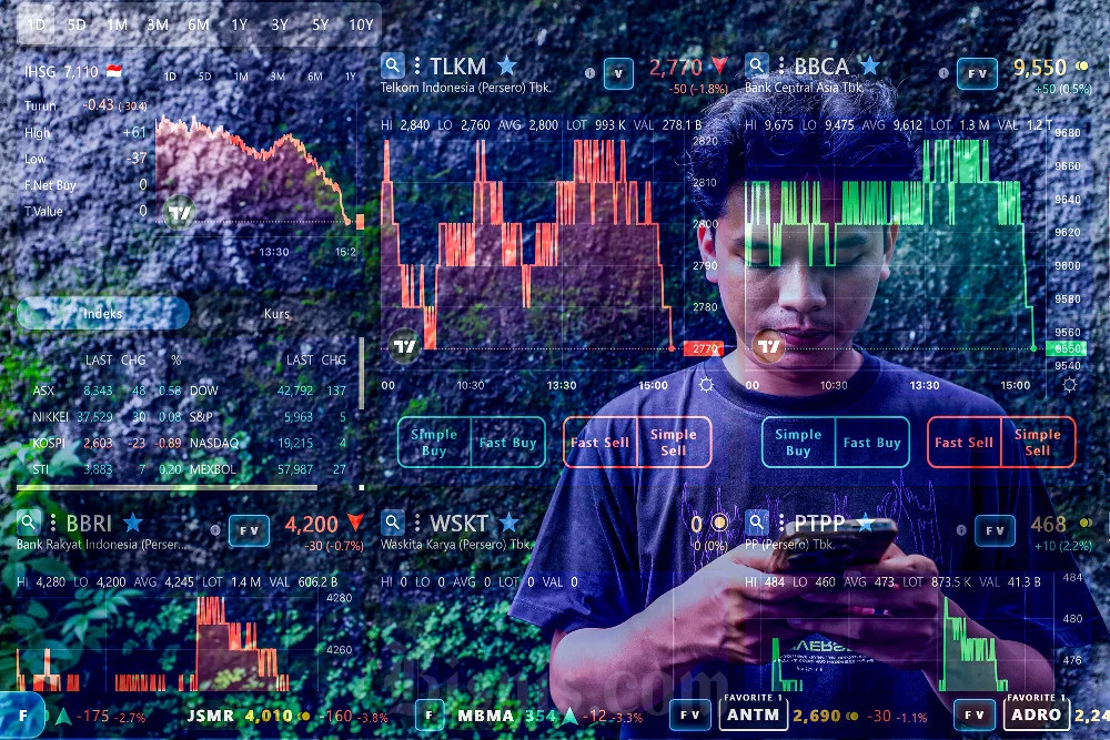 IHSG Awal Pekan Menguat ke 7.233