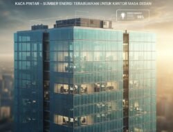 Penerapan Teknologi Panel Surya Transparan Pada Kaca Jendela Gedung Perkantoran Sebagai Sumber Energi