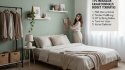 Tips Mendekorasi Kamar Tidur Minimalis Dengan Budget Terbatas Namun Tetap Terlihat Sangat Estetik