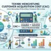 Teknik Menghitung Customer Acquisition Cost Untuk Memastikan Efisiensi Biaya Pemasaran Bisnis Anda
