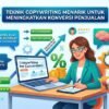Teknik Copywriting Menarik Untuk Meningkatkan Konversi Penjualan Pada Halaman Landing Page Bisnis