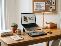 Tips Menata Meja Kerja Minimalis Agar Semangat Mencari Inspirasi Baru Terus Bertumbuh