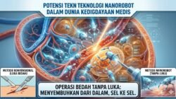 Potensi Teknologi Nanorobot Dalam Dunia Kedigdayaan Medis Untuk Operasi Bedah Tanpa Luka